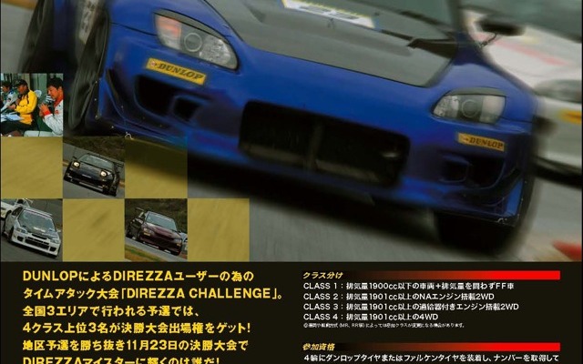 DUNLOP DIREZZA CHALLENGE 2010