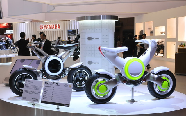 電動バイクコンセプト EC-f と EC-fs（東京モーターショー09）