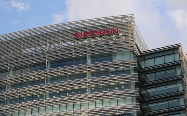 神奈川県横浜市の日産グローバル本社外観