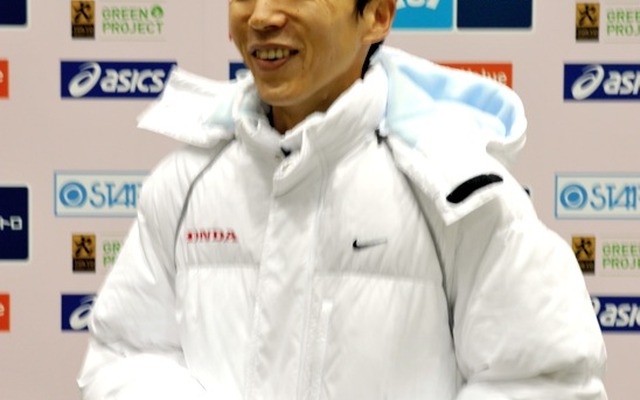 優勝を飾った藤原正和選手（撮影＝石田信一郎）