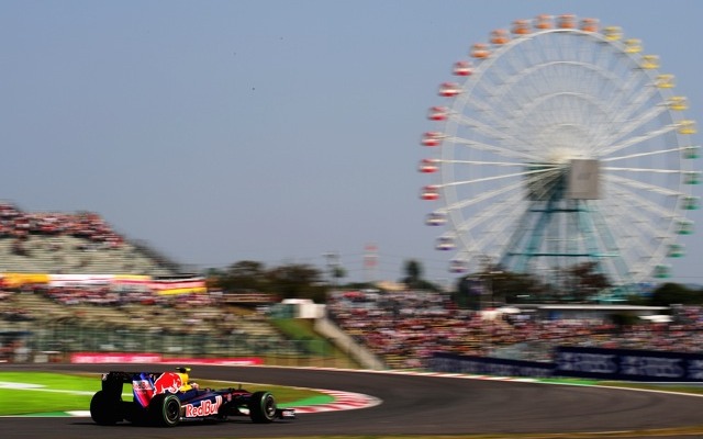 優勝したレッドブル、ベッテル