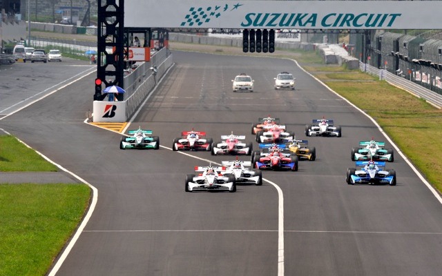 2009年第5戦鈴鹿。250kmから10年は220kmに