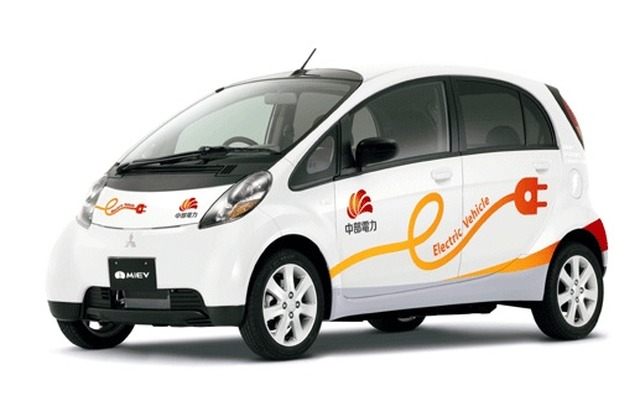 中部電力の業務用i-MiEV イメージ