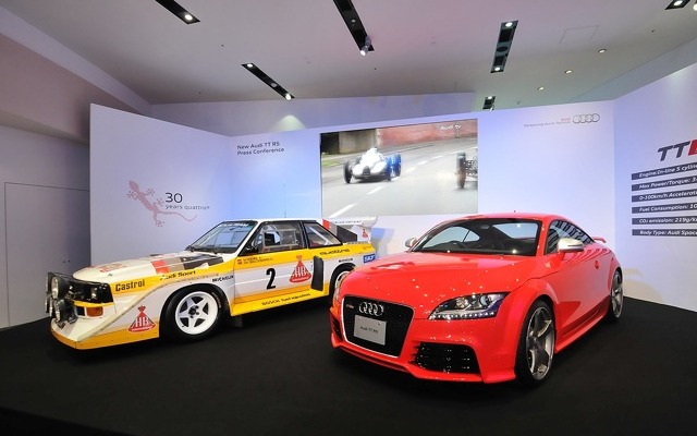 スポーツクワトロS1とTTRS