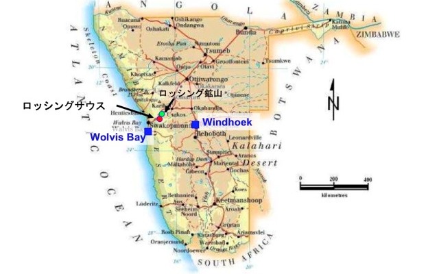 ロッシングサウス位置図