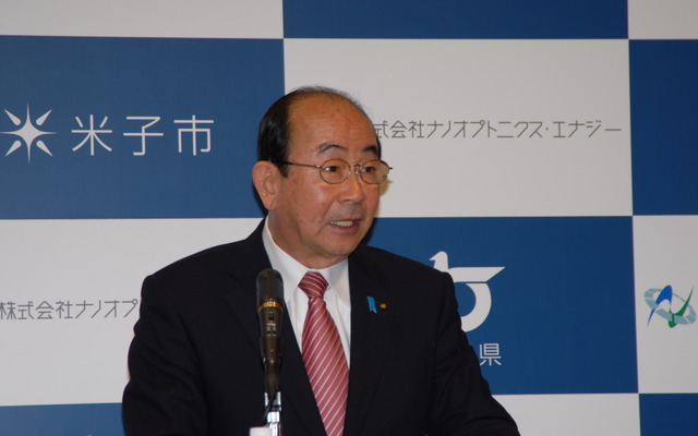 野坂康夫米子市長