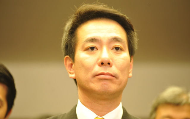 前原誠司国交相（撮影＝中島みなみ）