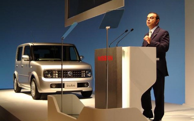 3期連続の最高益に---日産の03年3月期連結