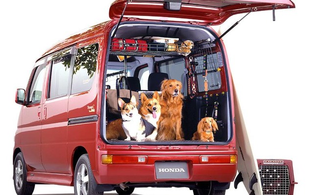 愛犬との旅行……『バモス・ホビオ』の特別仕様車を設定