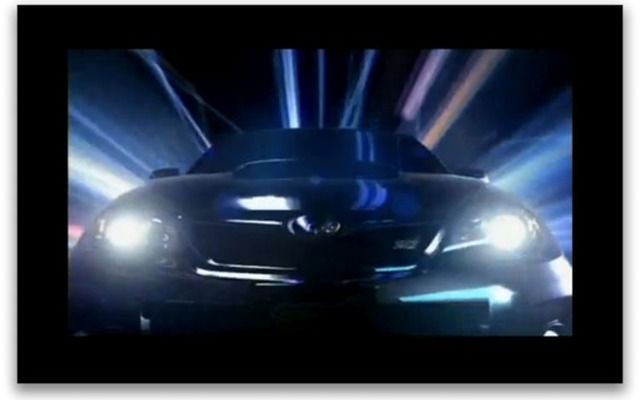 インプレッサWRX STI（動画スクリーンショット）