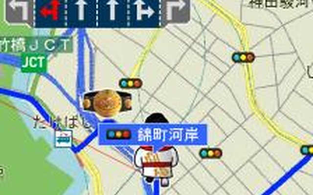 超速ナビMAPLUSに追加された「アントニオ猪木きせかえコンテンツ」
