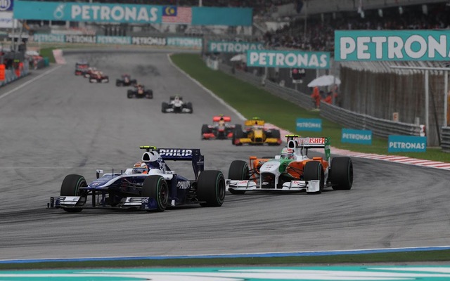 GP2のデュランゴがF1に参戦する（写真＝マレーシアGP、ブリヂストン）