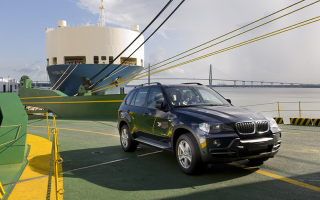 米国サウスカロライナ州スパータンバーグ工場から輸出される「X5」