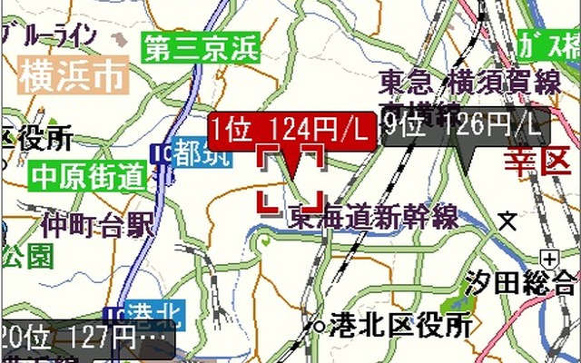 地図アプリ