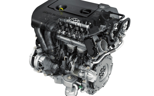i-stop搭載のMZR 2.0DISI エンジン