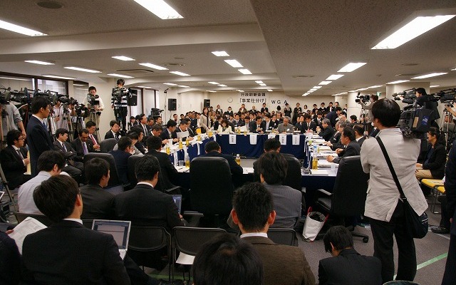 27日に行われた事業仕分けでは、自動車アセスメントの必要性が焦点となった。（写真＝ISHIDA Shinichi）