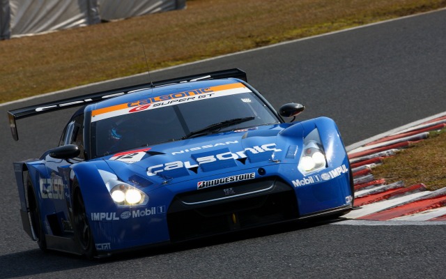 GT-R（画像はSUPER GT第2戦岡山国際サーキット）