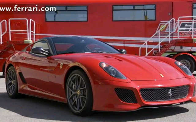 599GTOのサーキット試乗