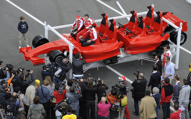 フェラーリワールド・アブダビ「フォーミュラ・ロサ」