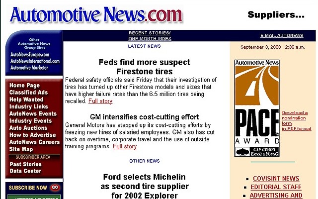 「ファイストンと距離を置く」フォードが選択したメーカーは