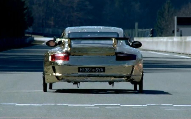 最も遅い911 フェルディナントGT3RS（画像は動画キャプチャー）