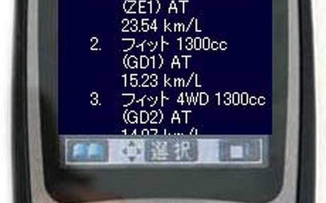 欲しいクルマの燃費がわかる! ｅ燃費で燃費検索などバージョンアップ