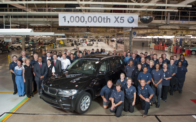 累計生産100万台目のX5