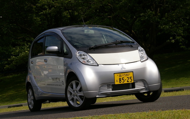 i-MiEVには今秋に車両接近通報装置を搭載