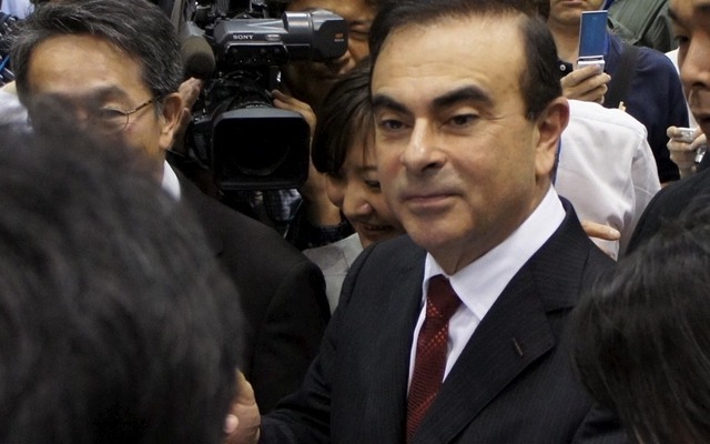 ゴーン社長（23日：定時株主総会）