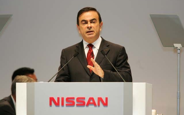 カルロス・ゴーン社長（23日）