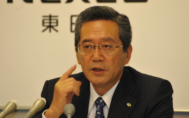 東日本高速・佐藤龍雄会長兼社長　撮影＝中島みなみ