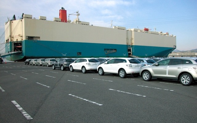 広島での船積み風景（資料画像）