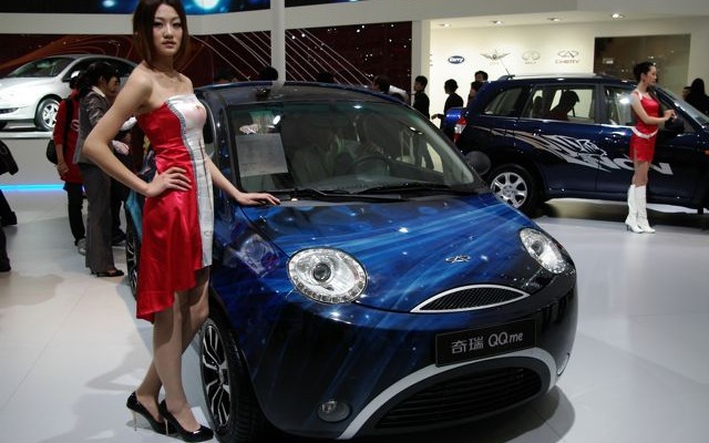 北京モーターショー10の奇瑞汽車ブース