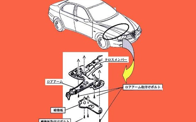 【リコール】アルファ『156』の“猫足”に異変?