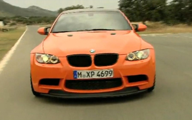 M3 GTS（画像は動画キャプチャー）
