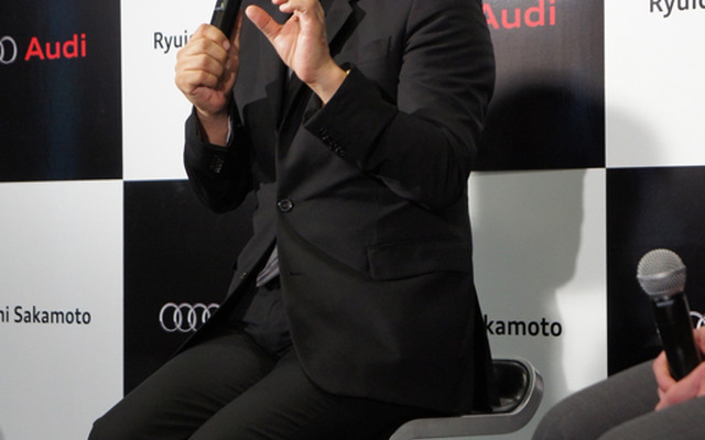 アウディ×坂本龍一…教授、EVの音に興味？