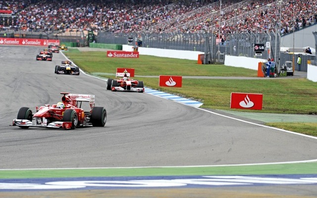 アロンソとマッサ（ドイツGP）