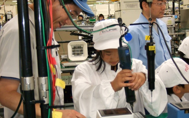 子ども参観日（2009年、本社）