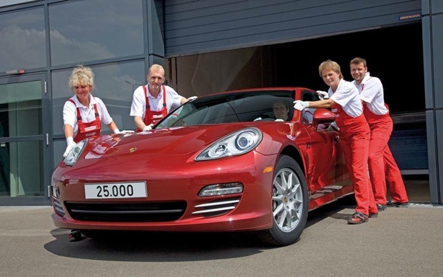 パナメーラ、2万5000号車
