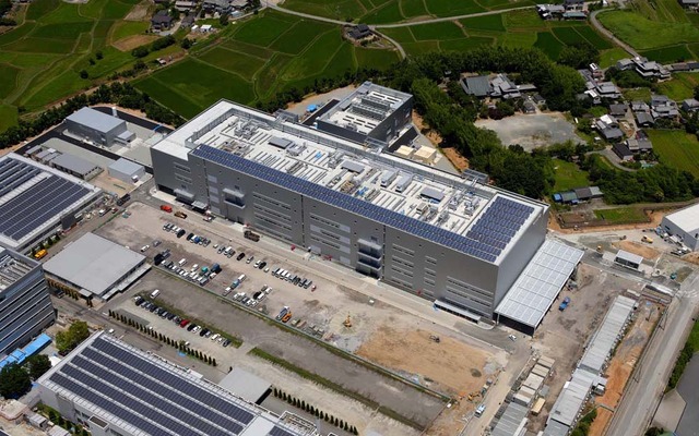 加西事業所で新たに竣工したリチウムイオン電池工場