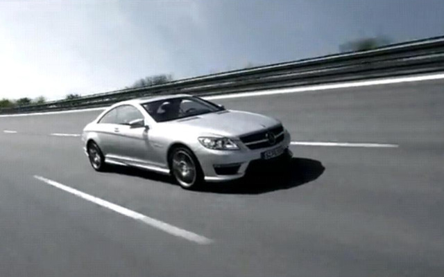 CL63 AMG（画像は動画キャプチャー）