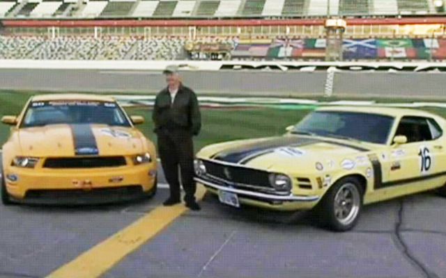 マスタング BOSS 302（画像は動画キャプチャー）