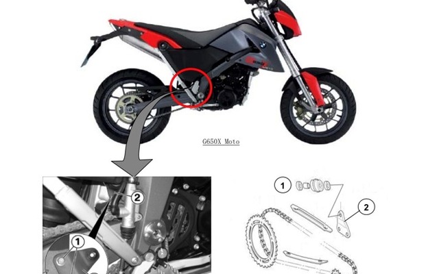BMW G650X Moto
