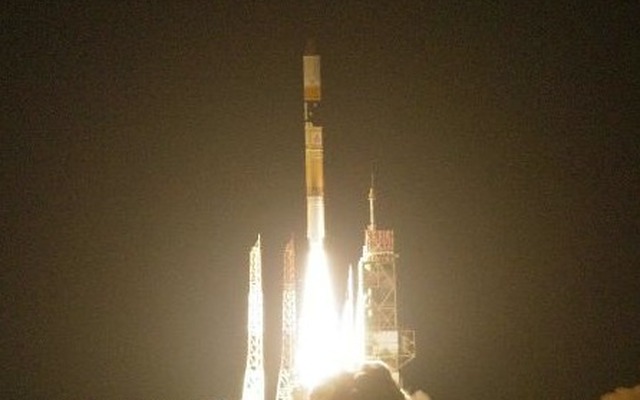 みちびき、打ち上げに成功　写真：（C）JAXA/三菱重工業