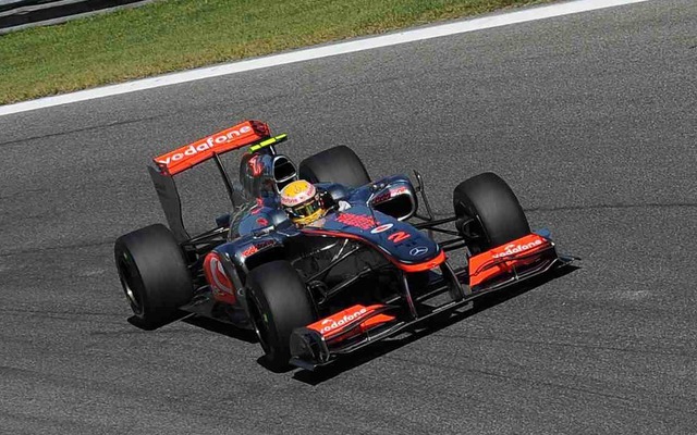 11日予選でのハミルトン
