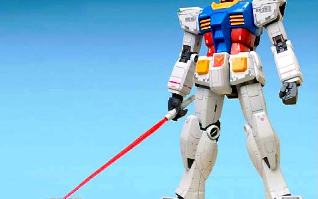 実物大ガンダム、東静岡版のメガサイズガンプラが登場