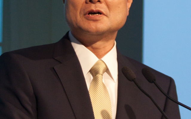 伊東孝紳社長（7月の社長会見）