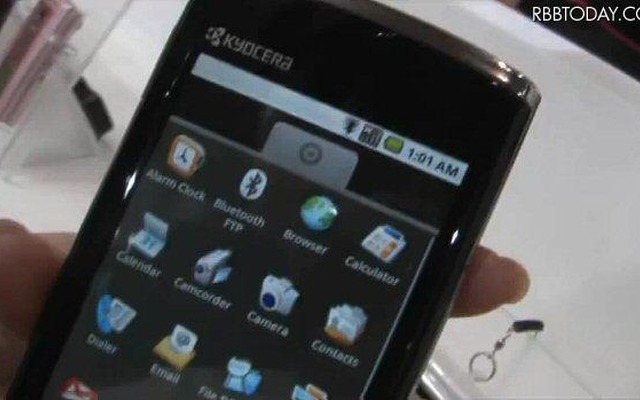 Android搭載スマートフォン「Zio」 Android搭載スマートフォン「Zio」