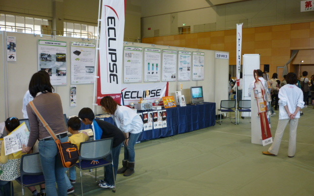 10月9日に開催される第8回環境フェスタ中津川に中津川工場が出展する（写真は昨年の出展ブースの様子）