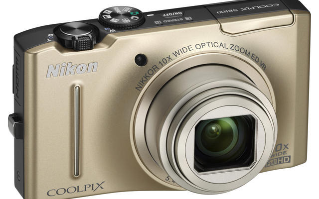 コンパクトデジカメ、ニコン 「COOLPIX S8100」プレシャスゴールド